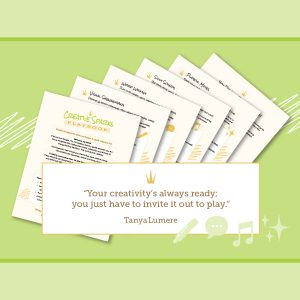 Creative Sparks Playbook printable - product image