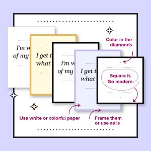 I am Worthy of My Desires printable - product image