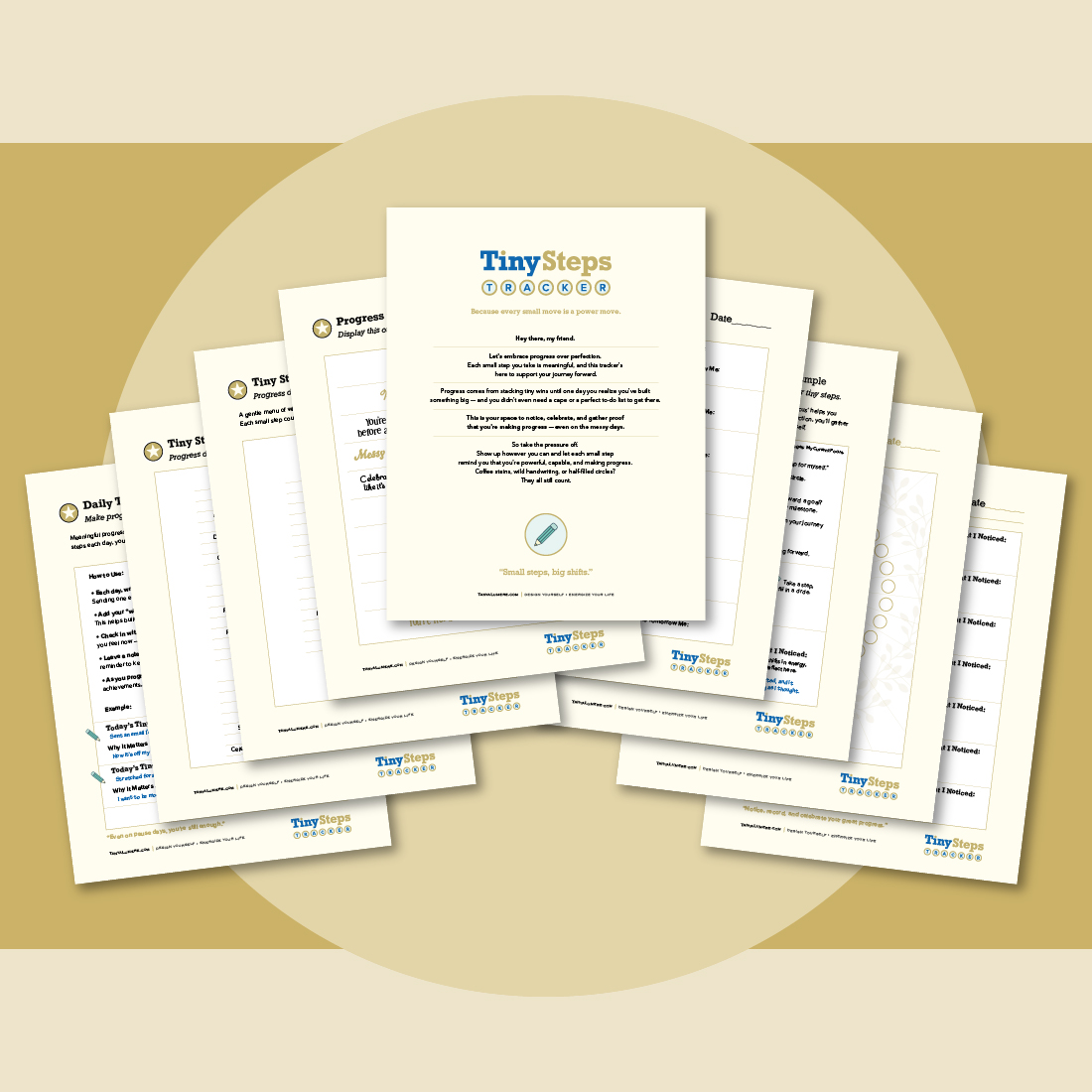Tiny Steps Tracker printable - product image Tiny Steps Tracker printable - product image