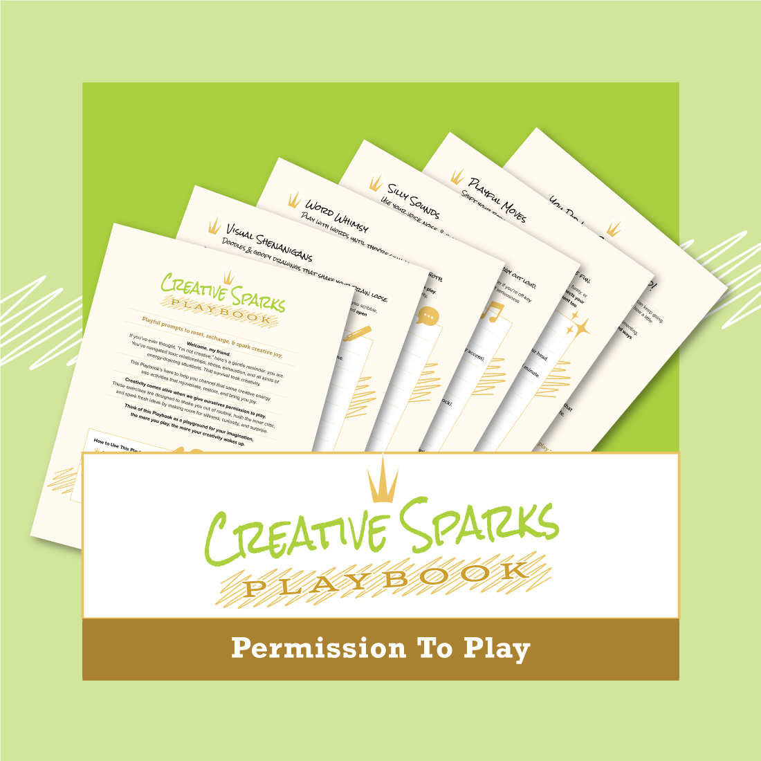Creative Sparks Playbook printable - product image Creative Sparks Playbook printable - product image
