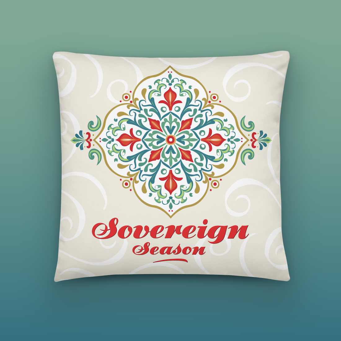 Sovereign Season Holiday Pillow - Front Sovereign Season Holiday Pillow - Front